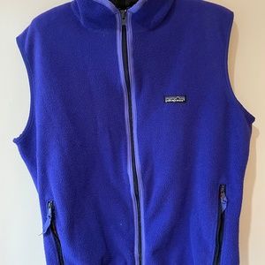 PATAGONIA GILET COBALT BLUE SIZE L